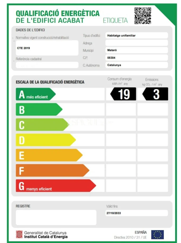 Exclusiva casa unifamiliar de obra nueva en Can Quirze, Mataró