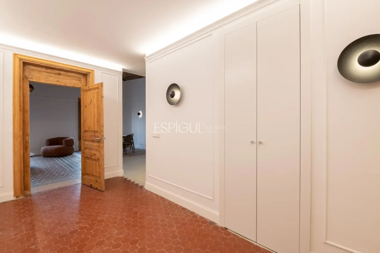 Exclusiva vivienda de lujo completamente reformada de 160 m² en L’Antiga Esquerra de l’Eixample