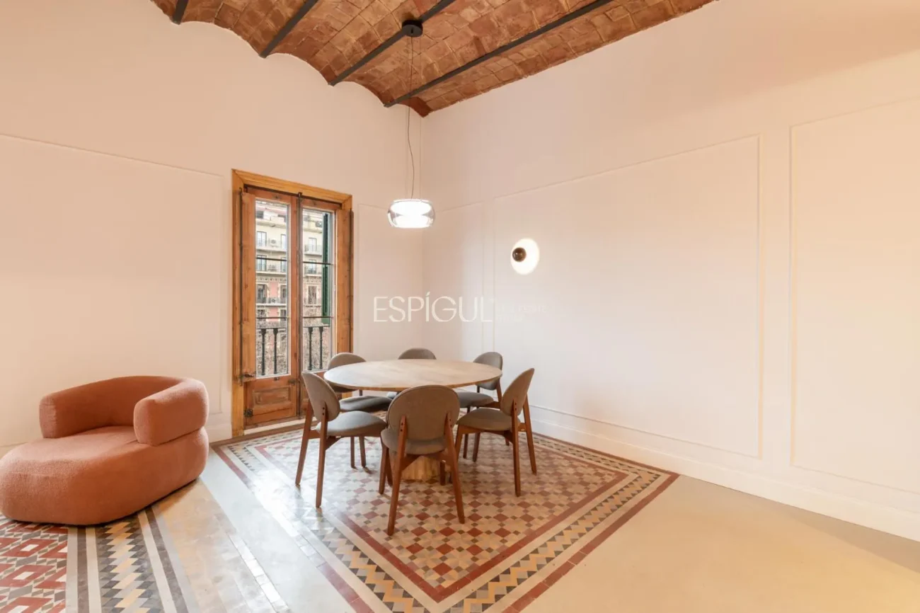 Exclusiva vivienda de lujo completamente reformada de 160 m² en L’Antiga Esquerra de l’Eixample