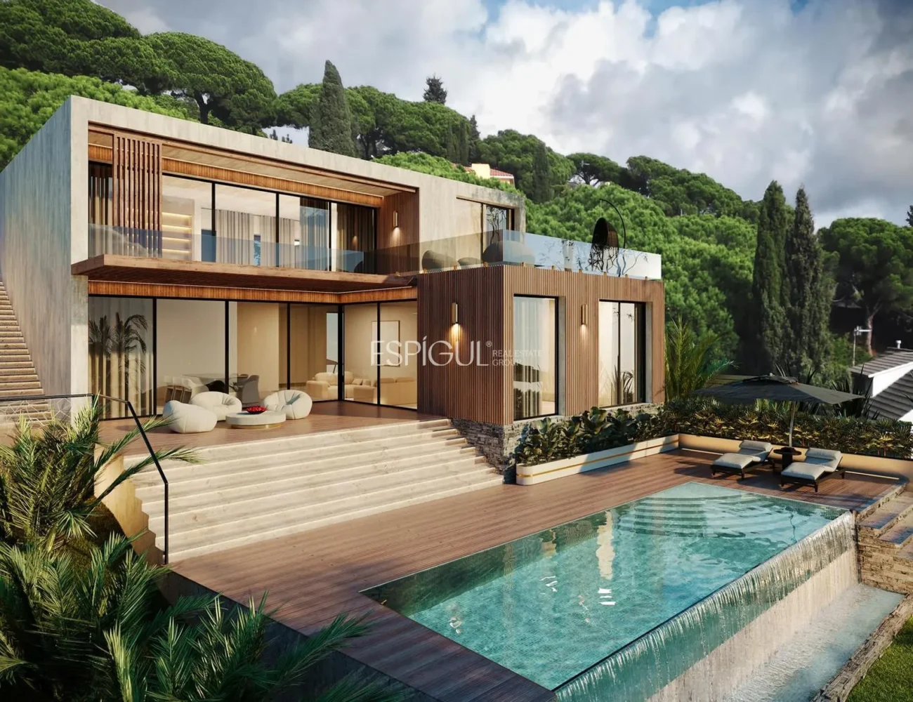 Luxe, privacitat i vistes al mar al cor de Sant Vicenç de Montalt