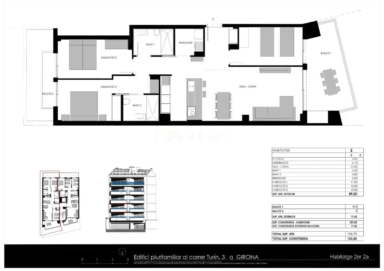Новая квартира в районе Девеса-де-Жирона