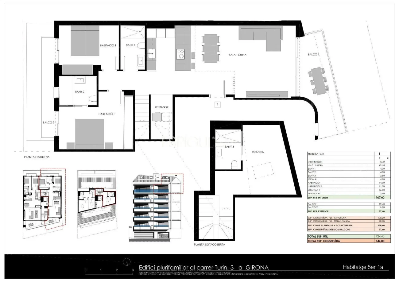 Новая квартира в районе Девеса-де-Жирона