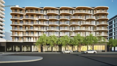 Vanguardia arquitectónica a 200 metros del mar.