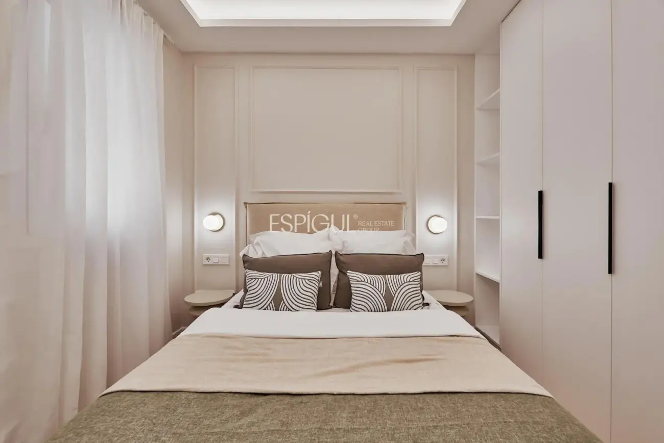 Acogedor piso interior con ascensor en Ibiza, Retiro.