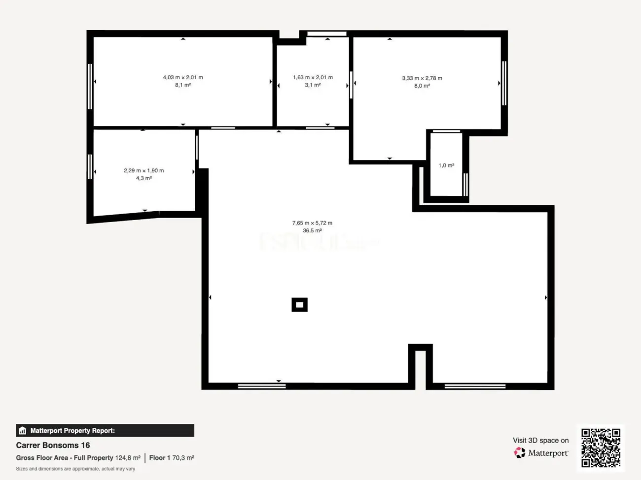 Ático dúplex en Sants