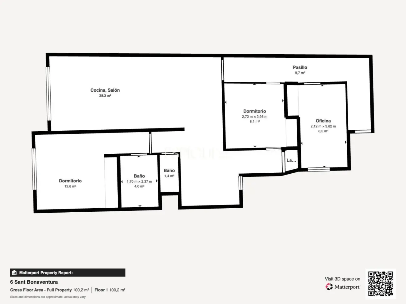 Penthouse for sale in the center of Sant Cugat del Vallès