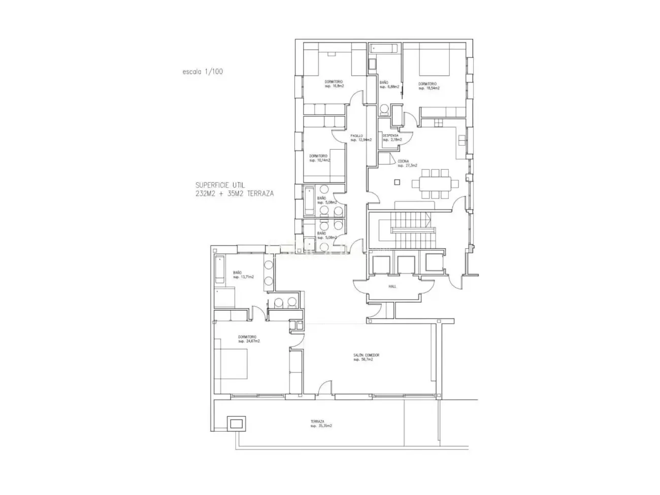 Ático exclusivo en calle Velázquez