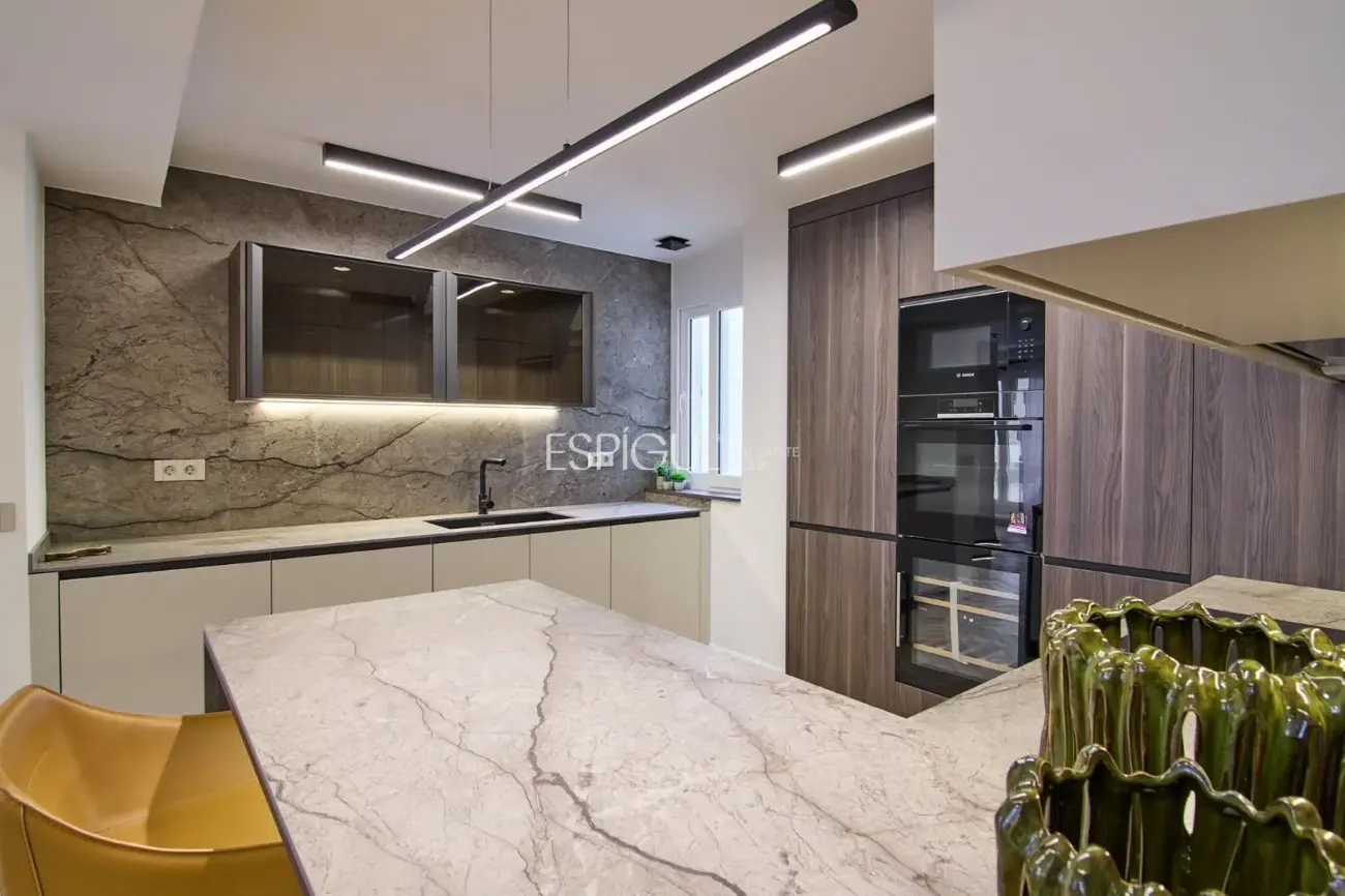 Ático situado en Madrid, en la exclusiva zona de Salamanca.