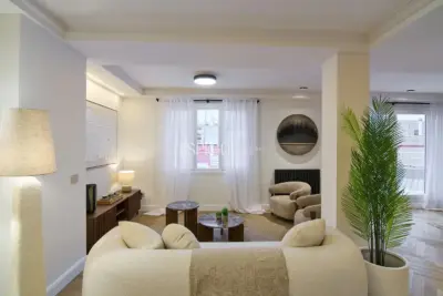 Ático situado en Madrid, en la exclusiva zona de Salamanca.