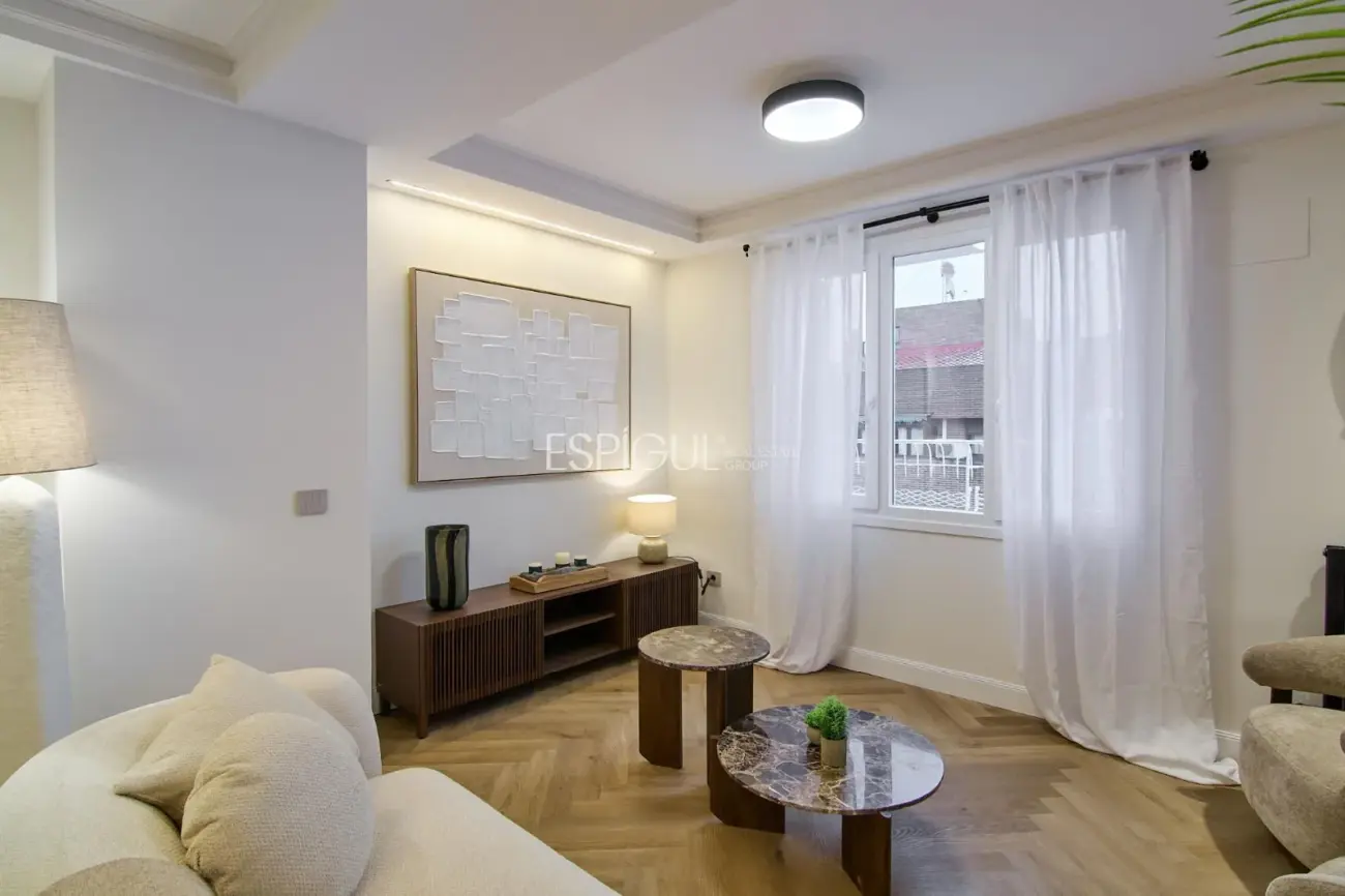 Ático situado en Madrid, en la exclusiva zona de Salamanca.