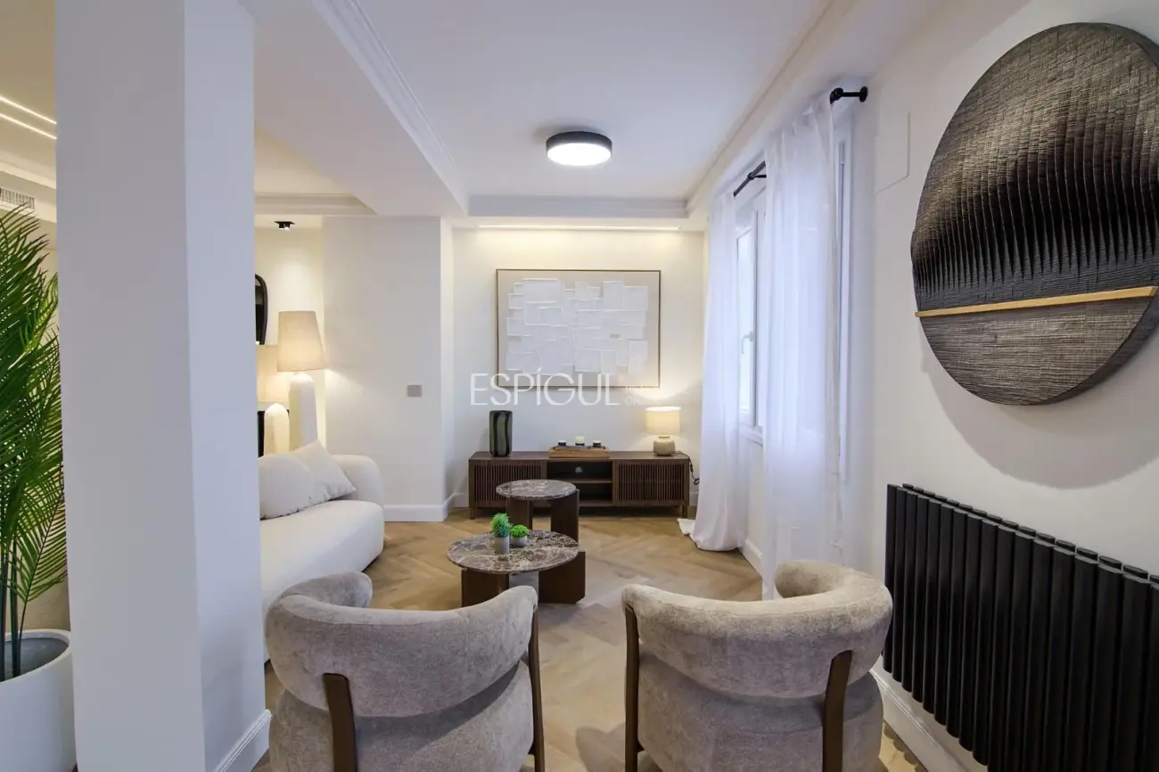 Ático situado en Madrid, en la exclusiva zona de Salamanca.
