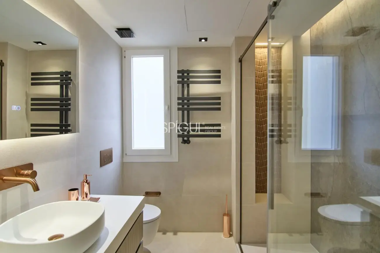 Ático situado en Madrid, en la exclusiva zona de Salamanca.