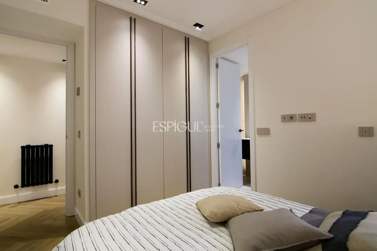 Ático situado en Madrid, en la exclusiva zona de Salamanca.