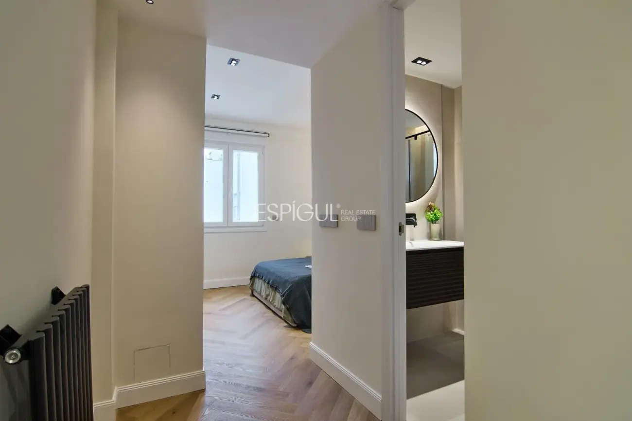 Ático situado en Madrid, en la exclusiva zona de Salamanca.