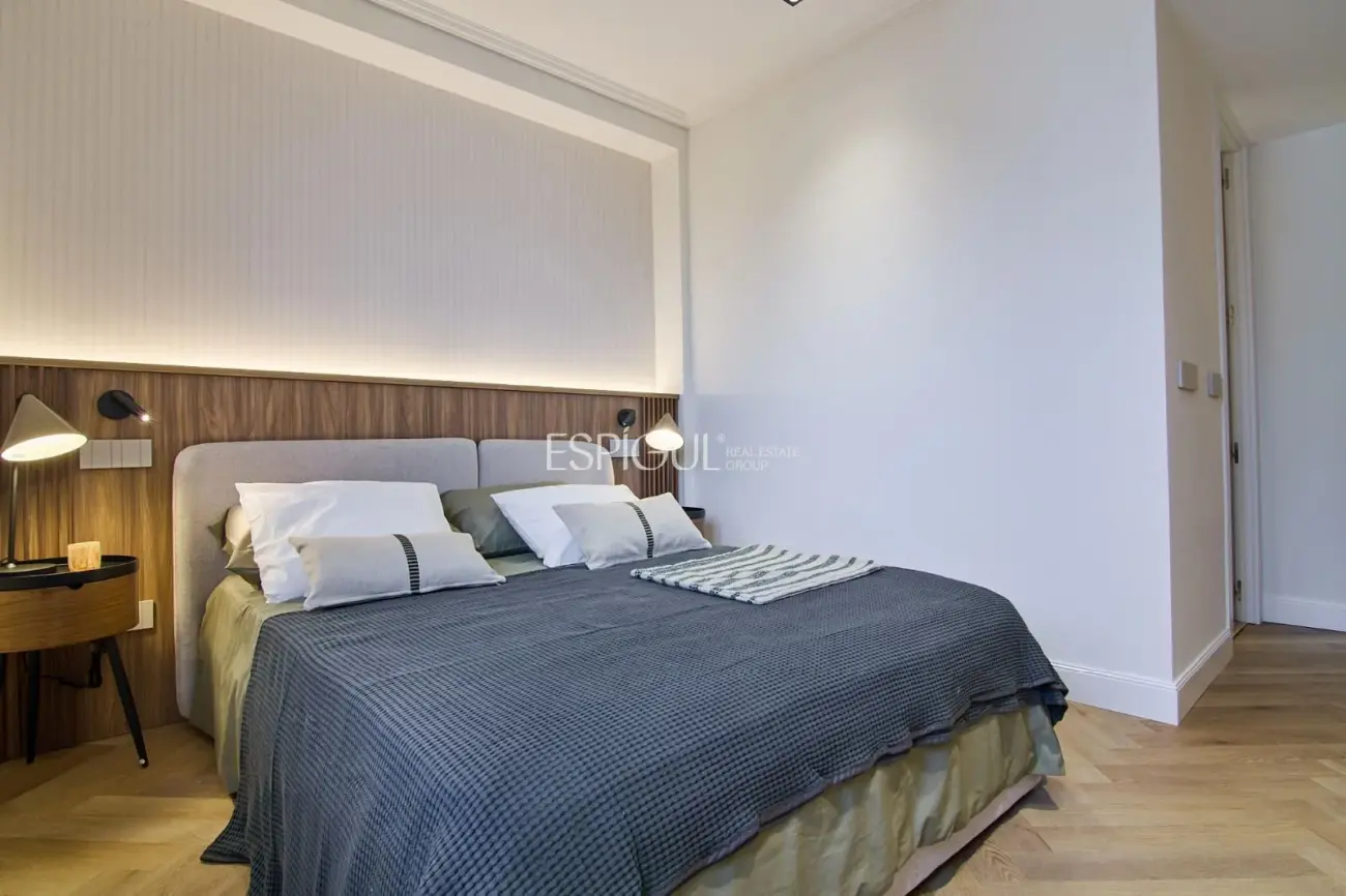 Ático situado en Madrid, en la exclusiva zona de Salamanca.