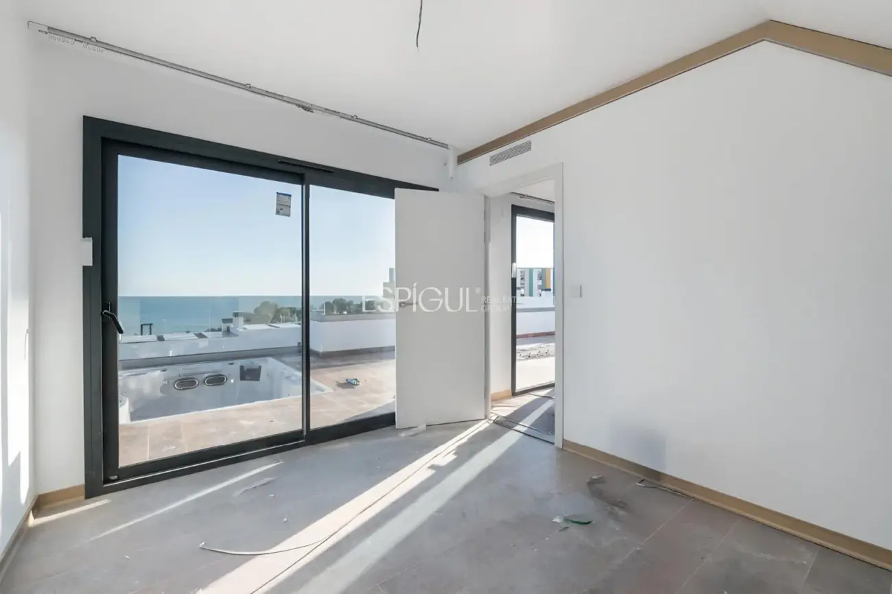 Casa independiente con espectaculares vistas al mar en Montgat