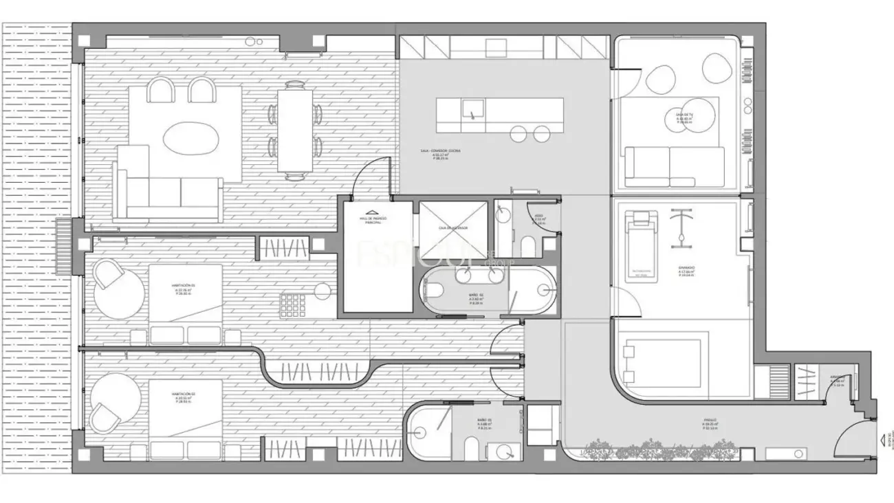 Exclusivo piso en venta reformado en Barrio Salamanca, Madrid.