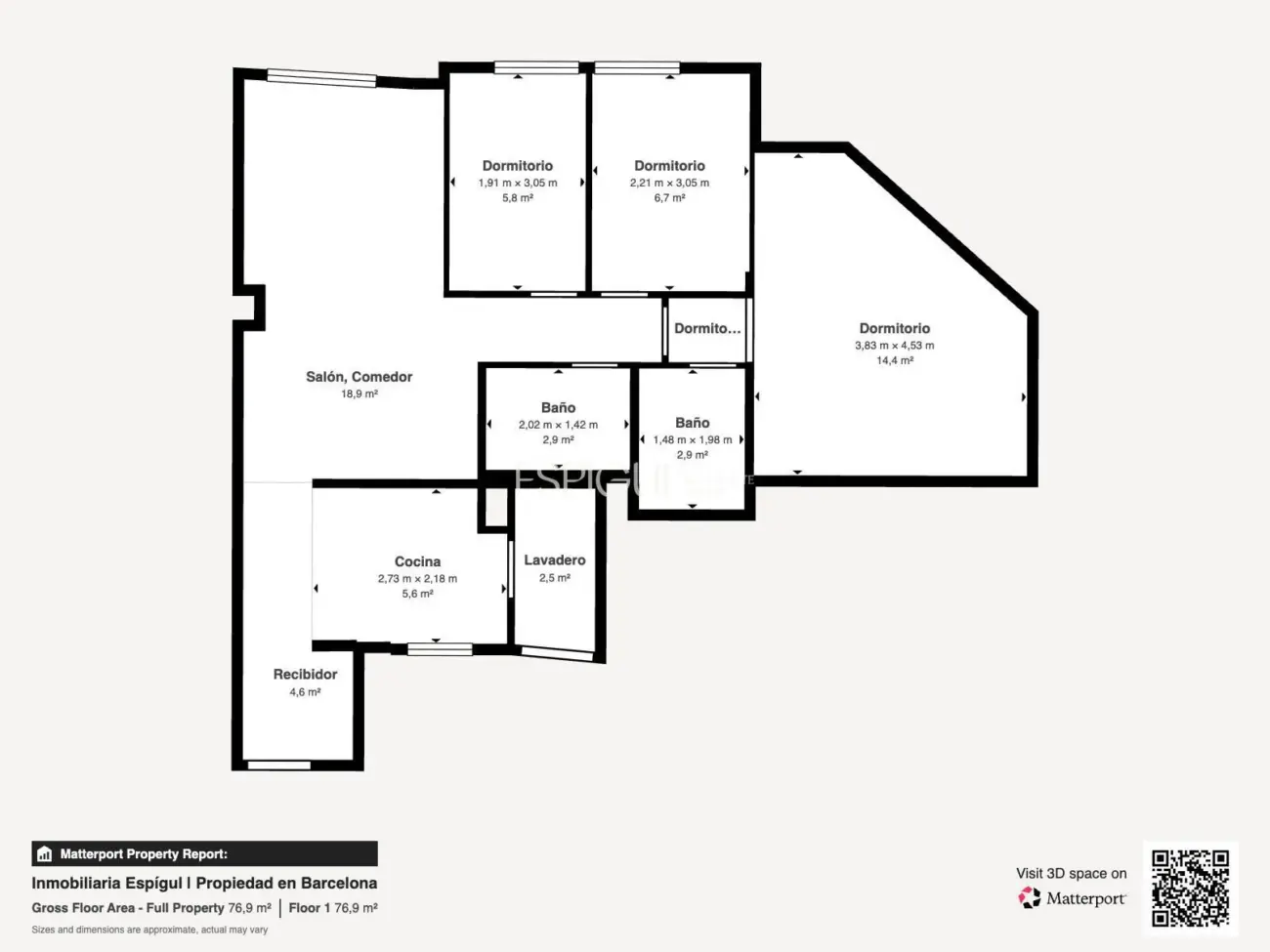 Luminoso piso reformado de diseño con ascensor.