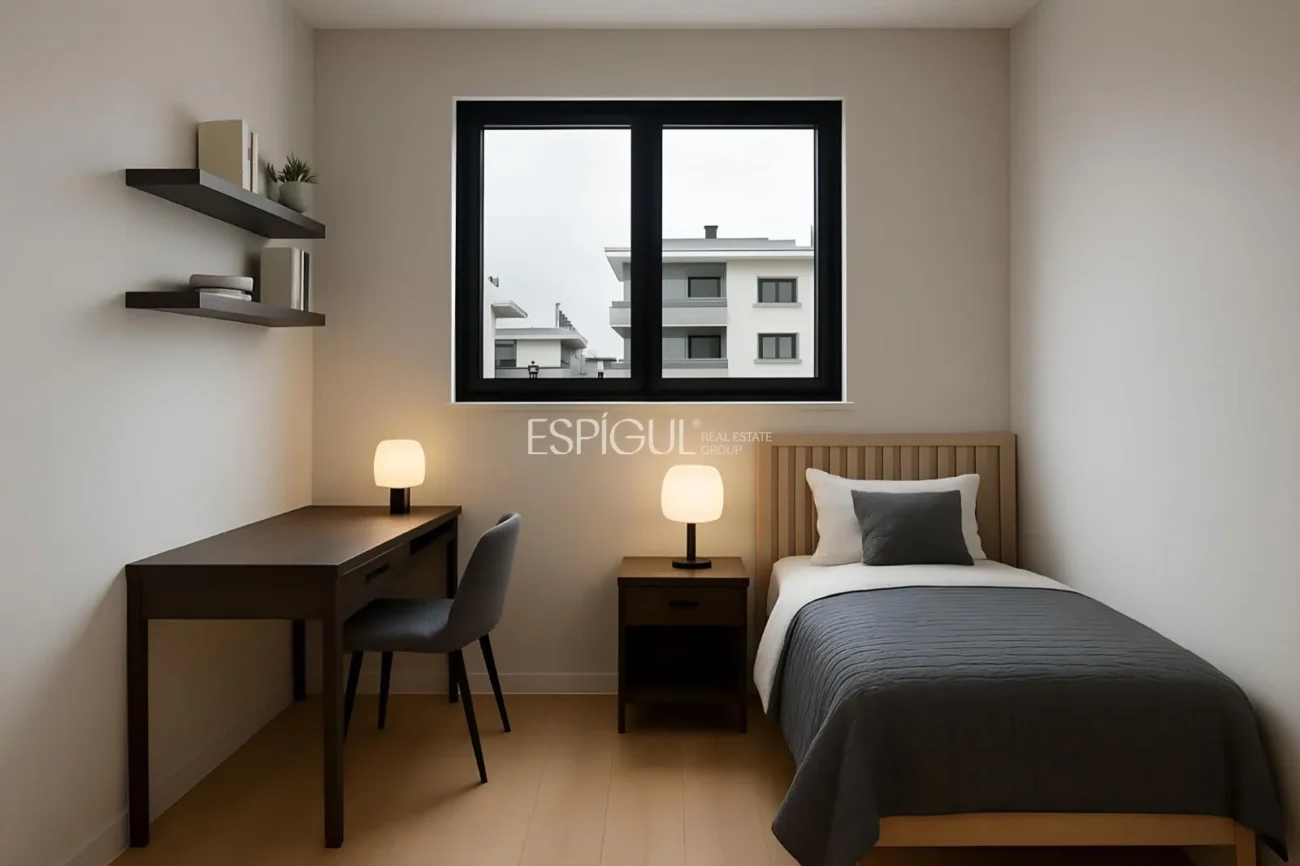 Magnífico piso moderno de 2 habitacione