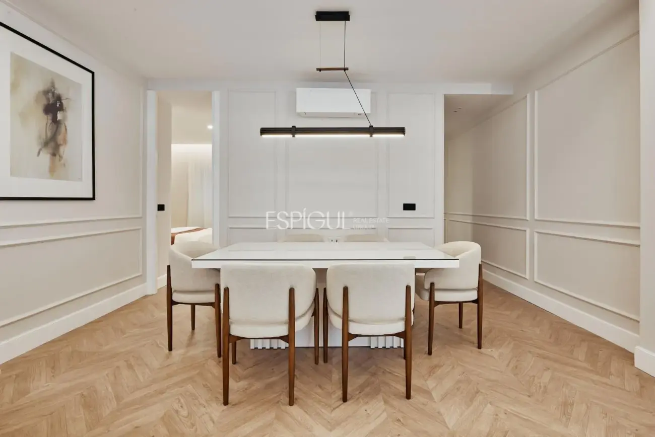 Piso a estrenar en Lista 3 habitaciones con terraza y plaza de garaje.