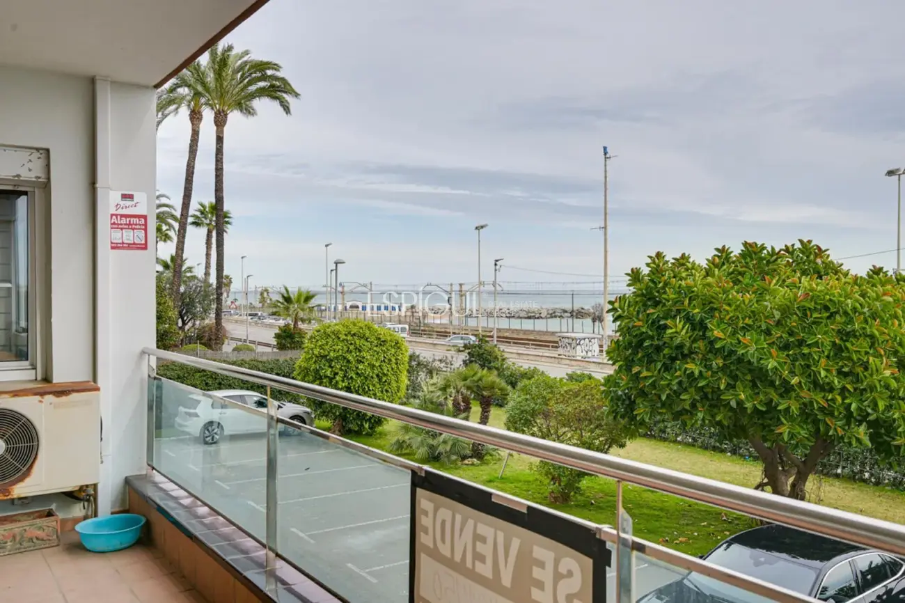 Un llenç en blanc, a Vilassar de Mar