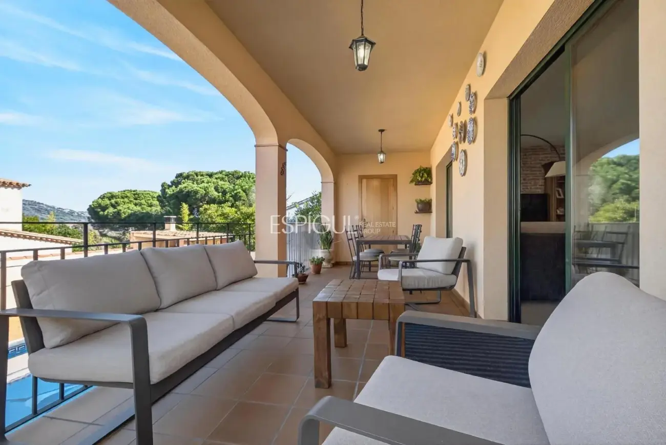 Villa con piscina y vistas en S’Agaró