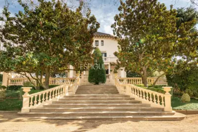 Villa modernista única de 1914 completamente restaurada y reformada en Cardedeu