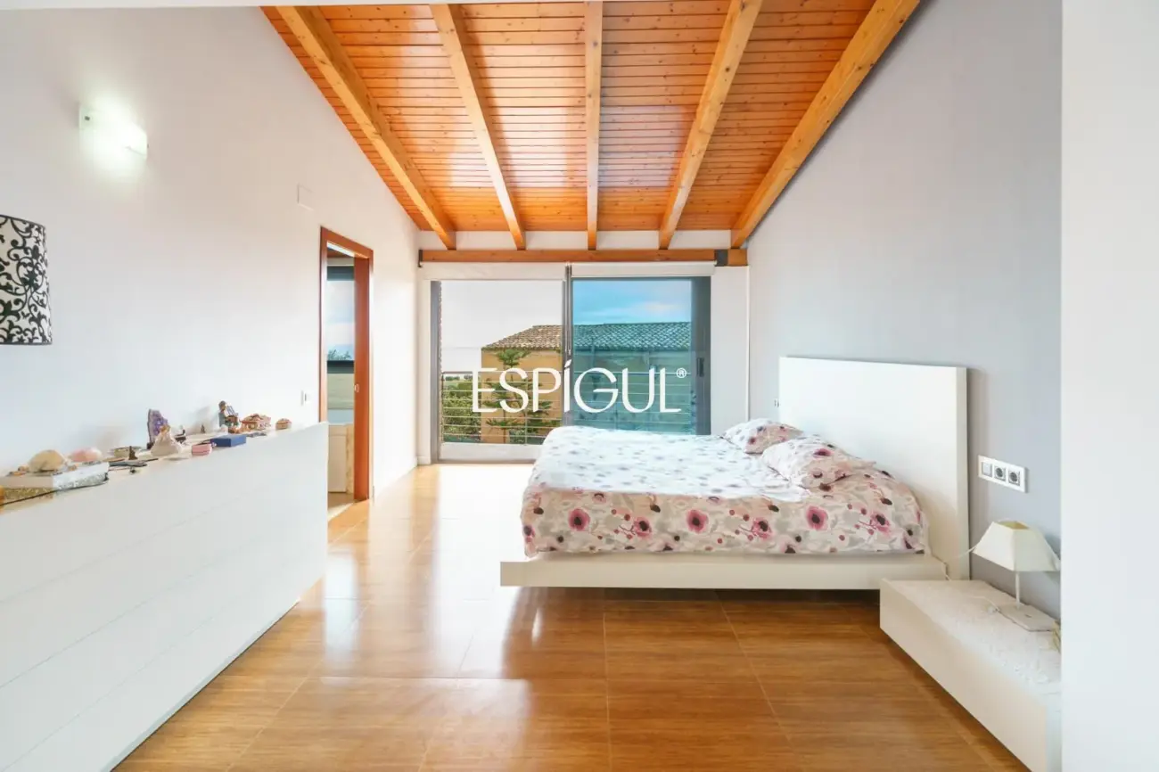 Còmoda casa amb boniques vistes al mar a Arenys de Mar.