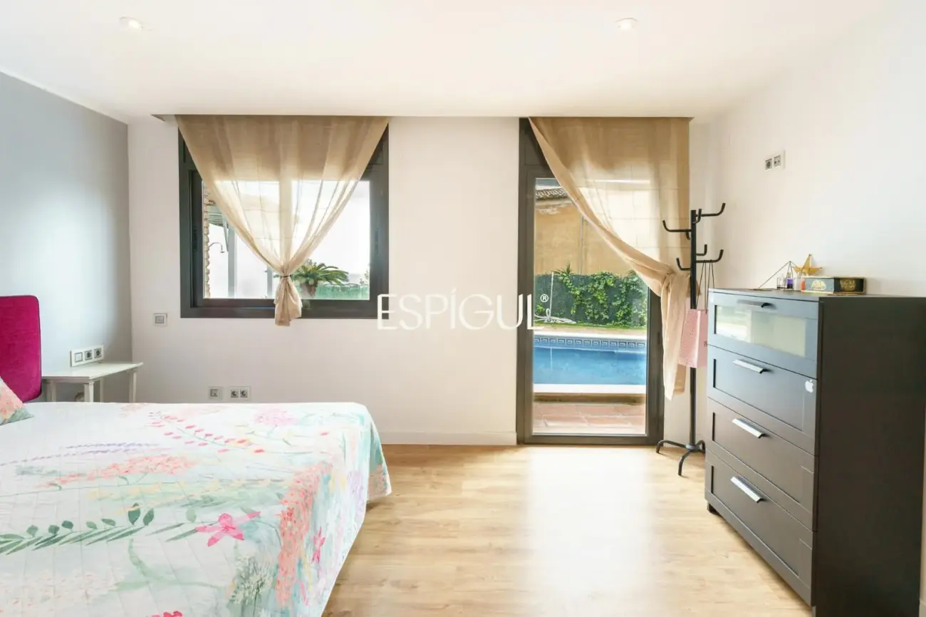 Còmoda casa amb boniques vistes al mar a Arenys de Mar.