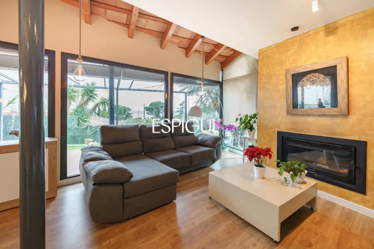 Còmoda casa amb boniques vistes al mar a Arenys de Mar.