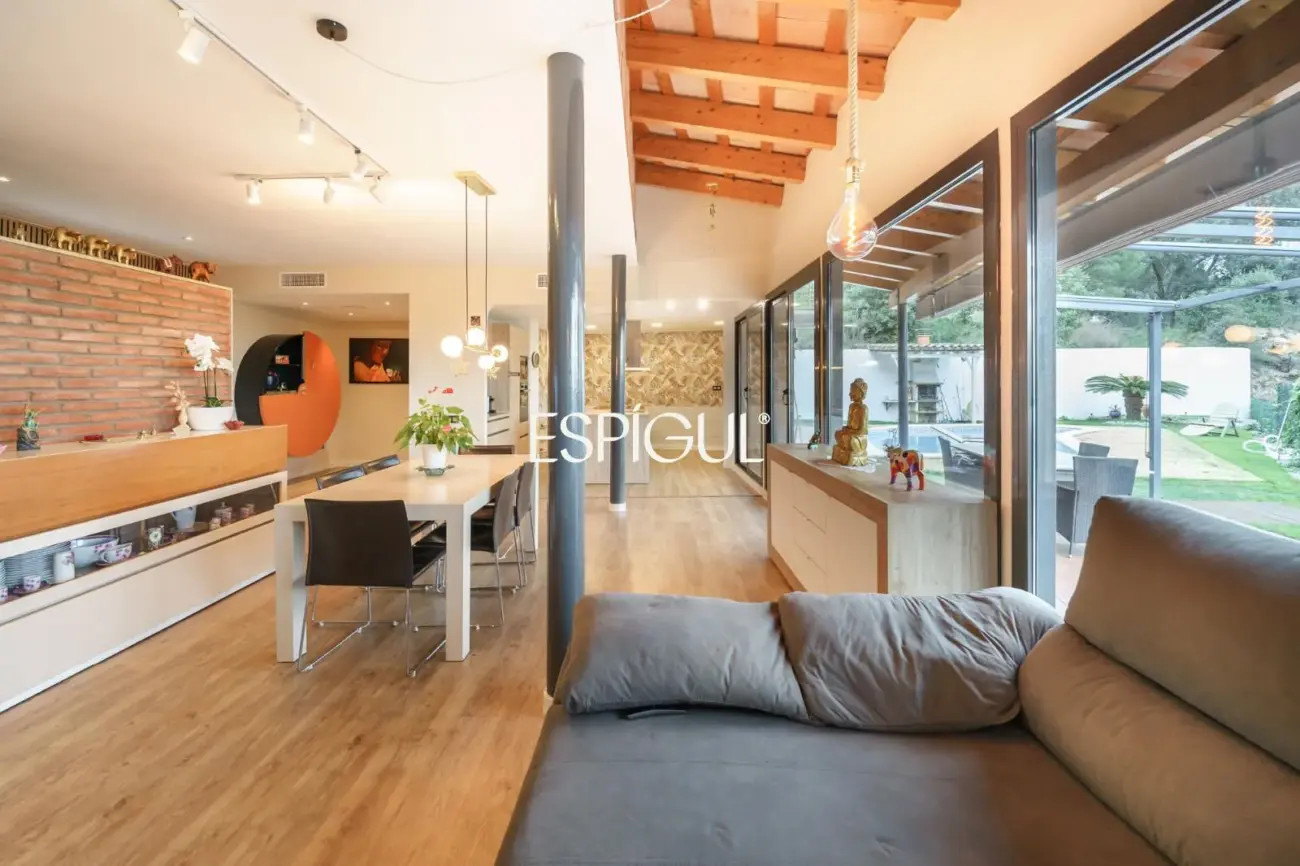 Còmoda casa amb boniques vistes al mar a Arenys de Mar.