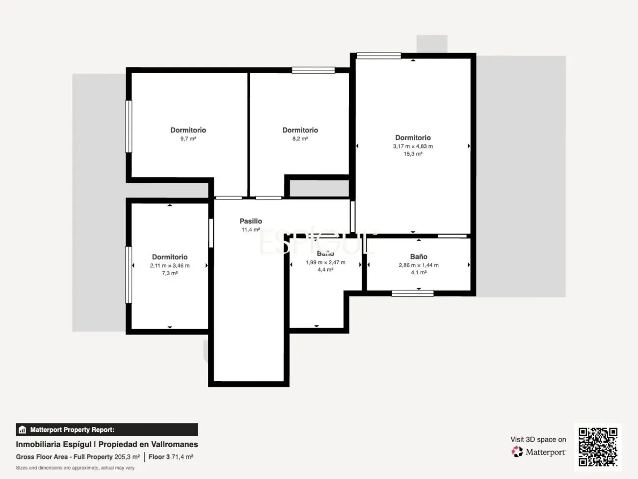 Élégante demeure avec vue sur la montagne à Vallromanes