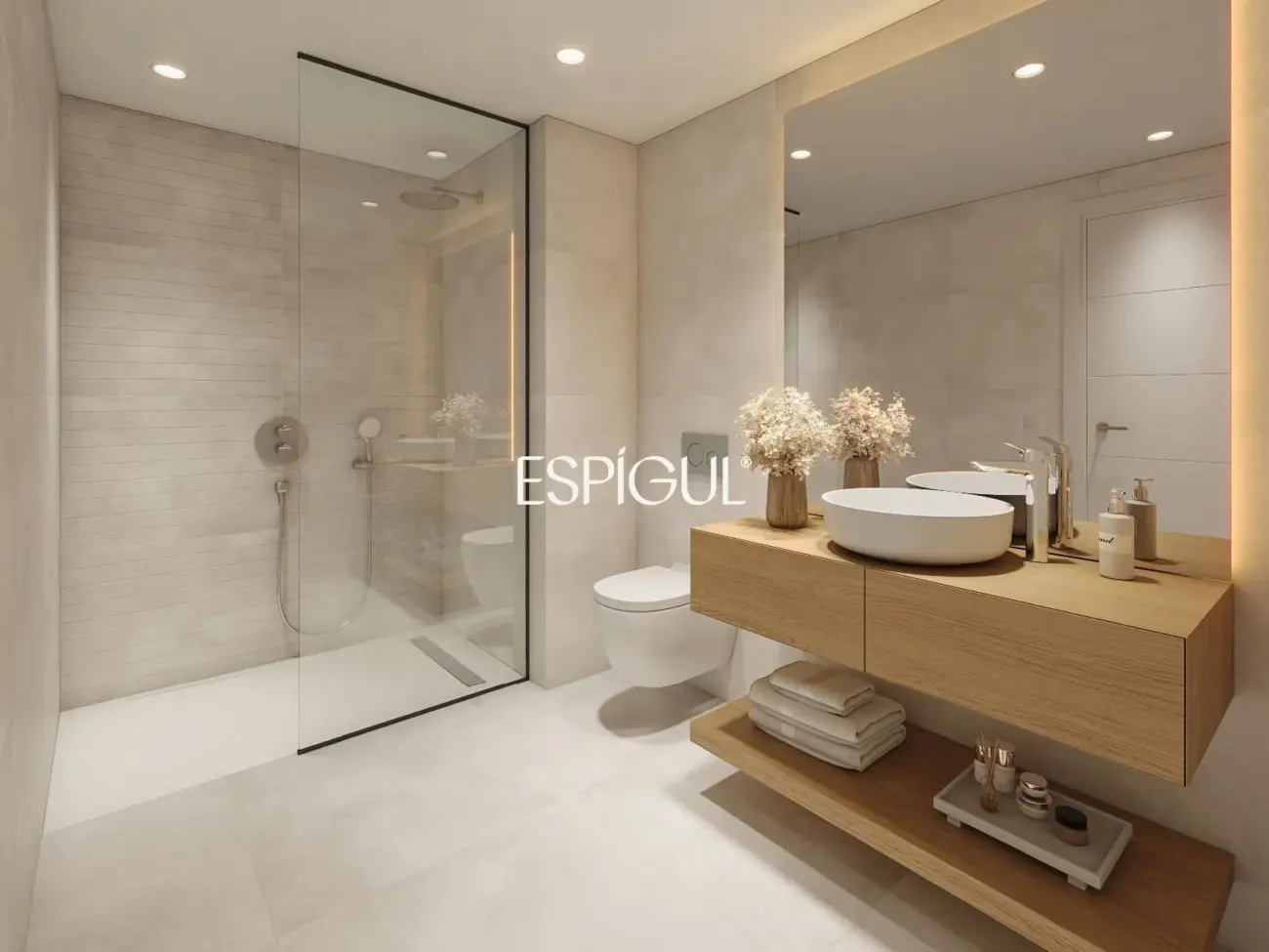 Erstbezug: Erdgeschosswohnung mit 3 Schlafzimmern – Terrasses de Vilablareix