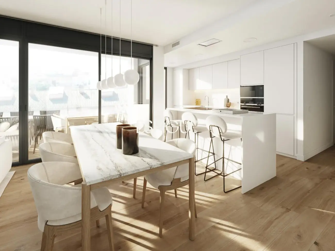 Erstbezug: Erdgeschosswohnung mit 3 Schlafzimmern – Terrasses de Vilablareix