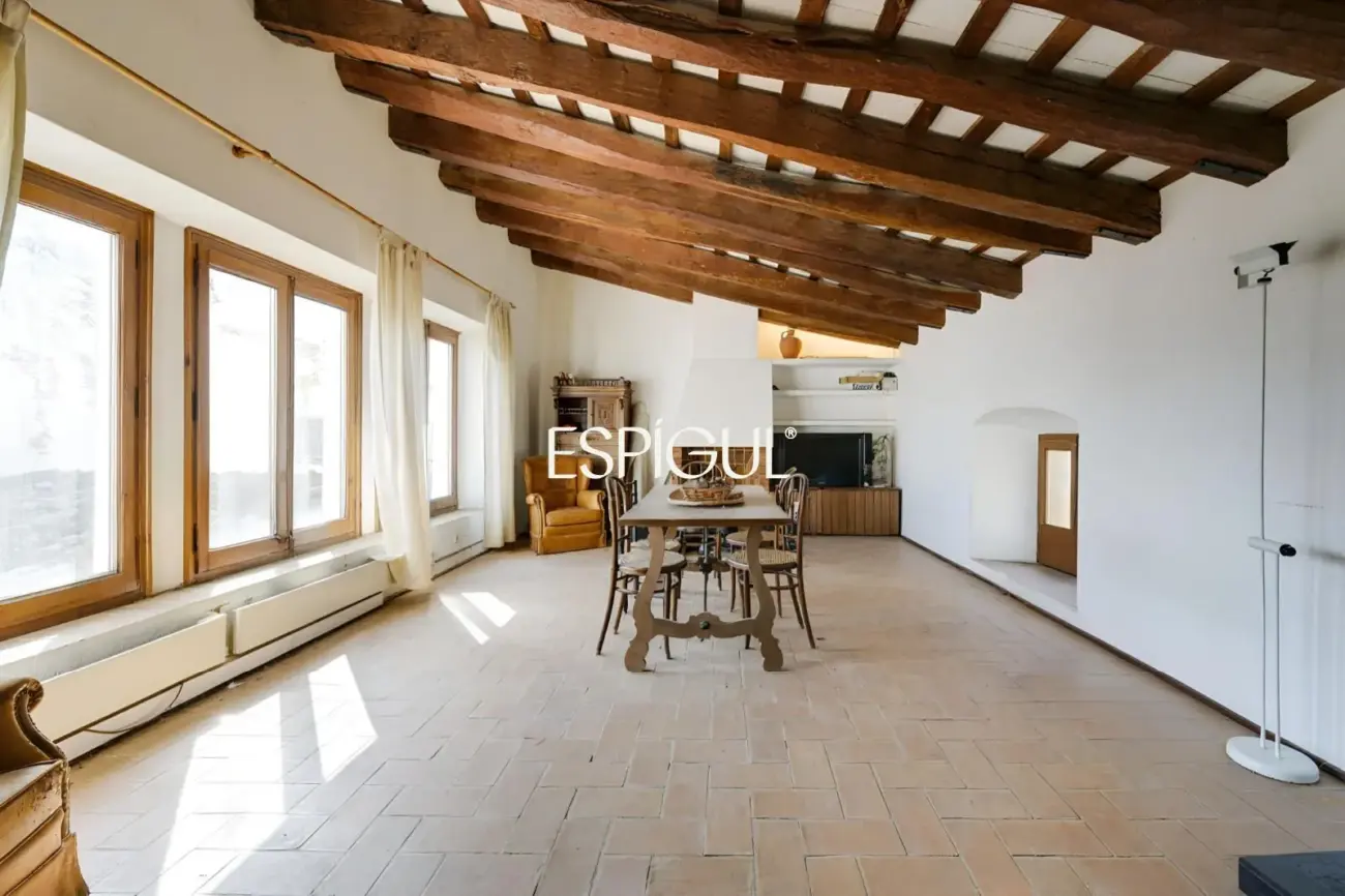 Exclusiva casa de pueblo con jardín en el centro