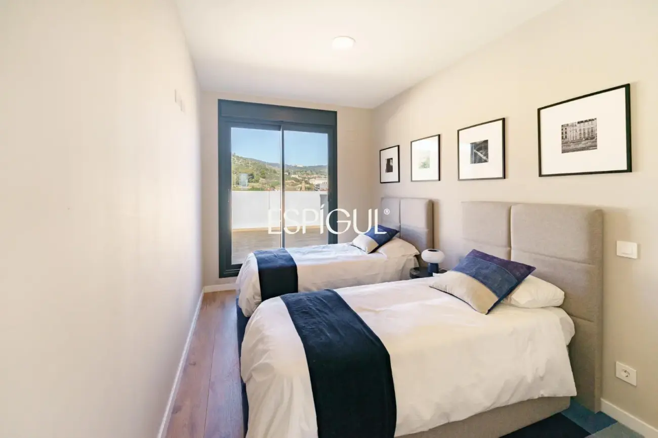 Exclusivo ático con espectaculares vistas al mar y a Barcelona, a 200m de la playa en Montgat