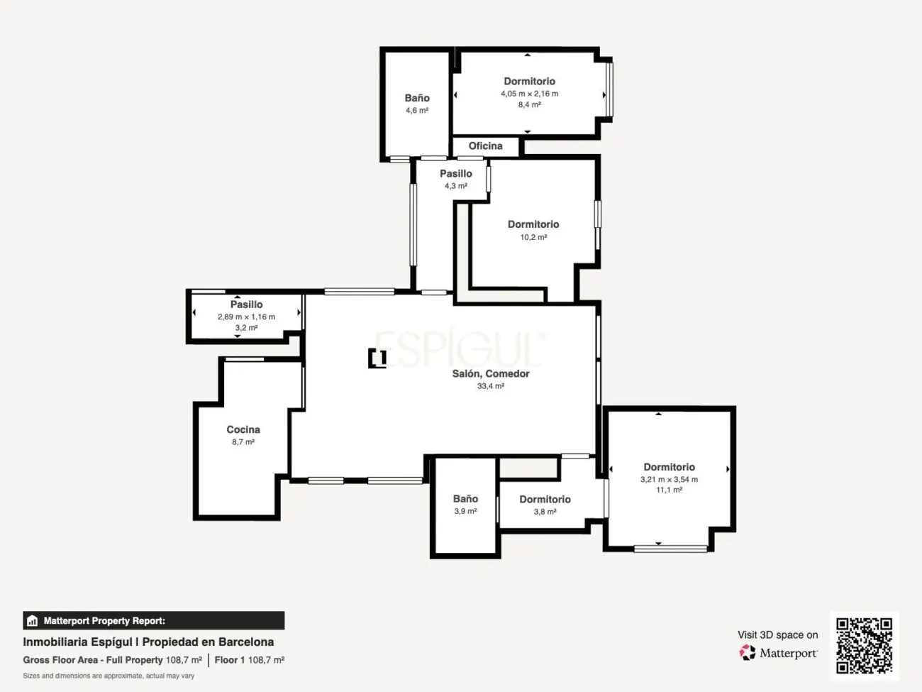 Piso con magnífica terraza a tres vientos totalmente reformado en l’Eixample.