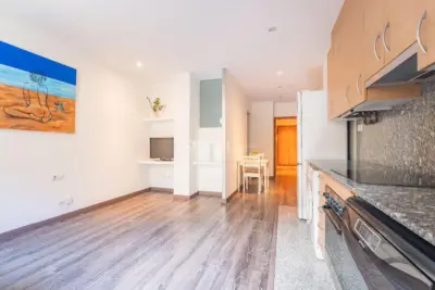 1-Zimmer-Wohnung im Zentrum von Girona mit großer Terrasse, ideal für Investoren