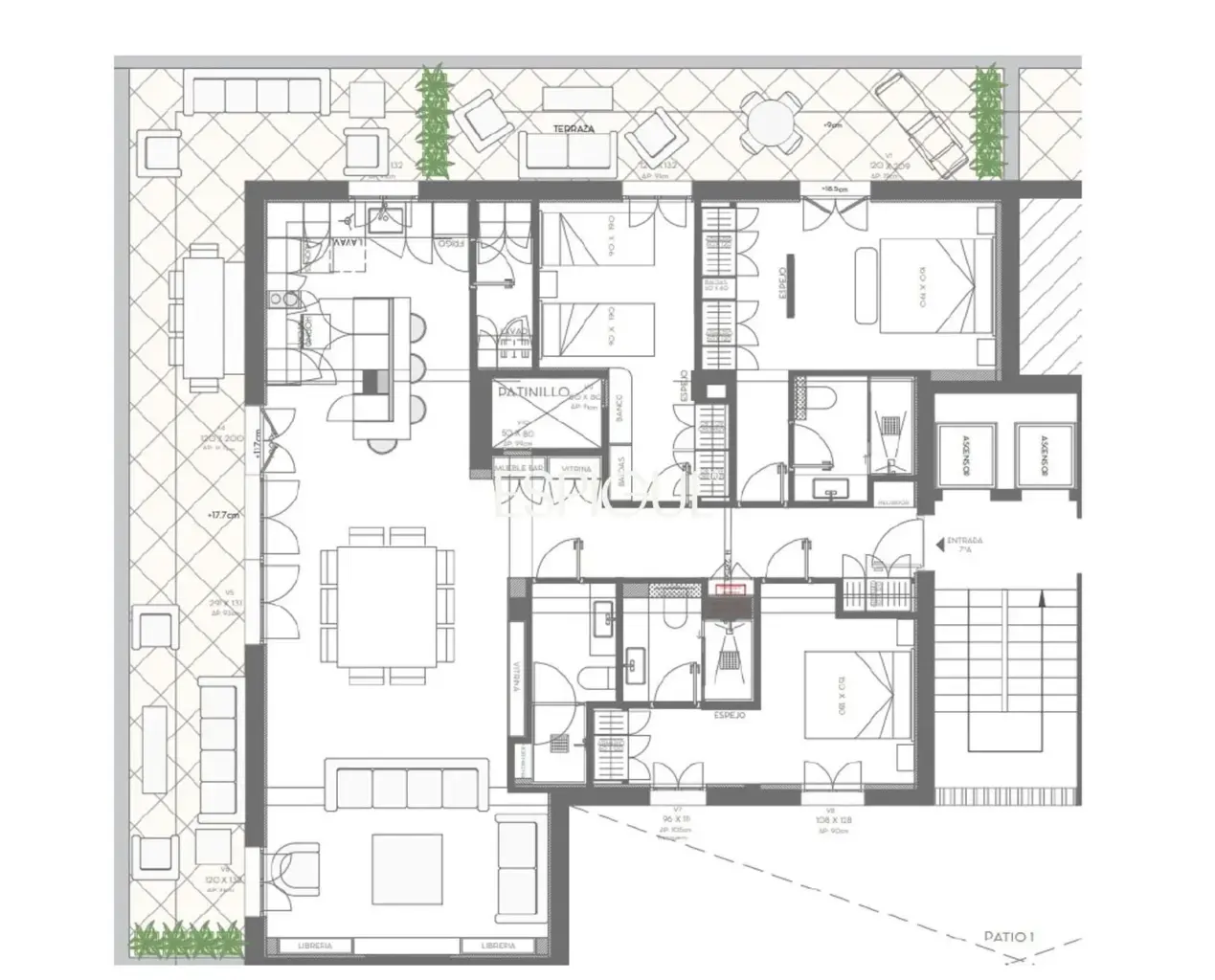 Piso en venta barrio de Salamanca, Lista con terraza y recién reformado