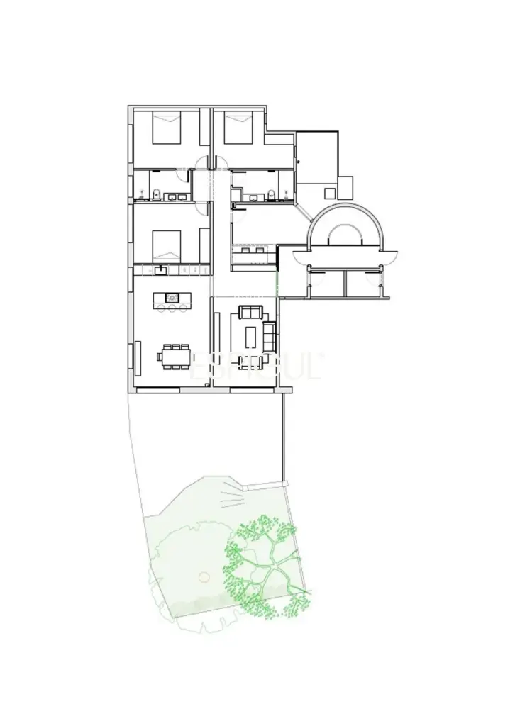 Квартира на продажу с террасой после ремонта на улице Ферран-Вальс-и-Таберне, Сант-Жервази-Гальвани