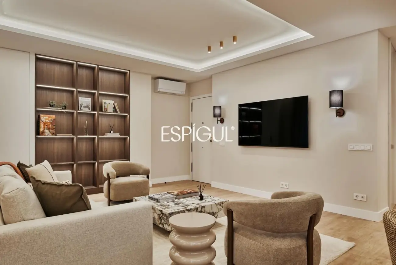 Piso en venta exterior recién reformado en Goya, distrito Salamanca