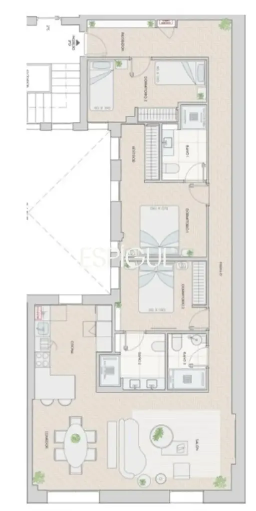 Piso en venta recién reformado en Ibiza