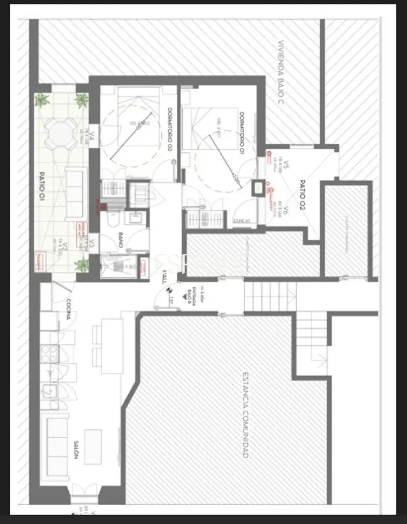 Piso en venta situado en Madrid, en la zona de Chamberí