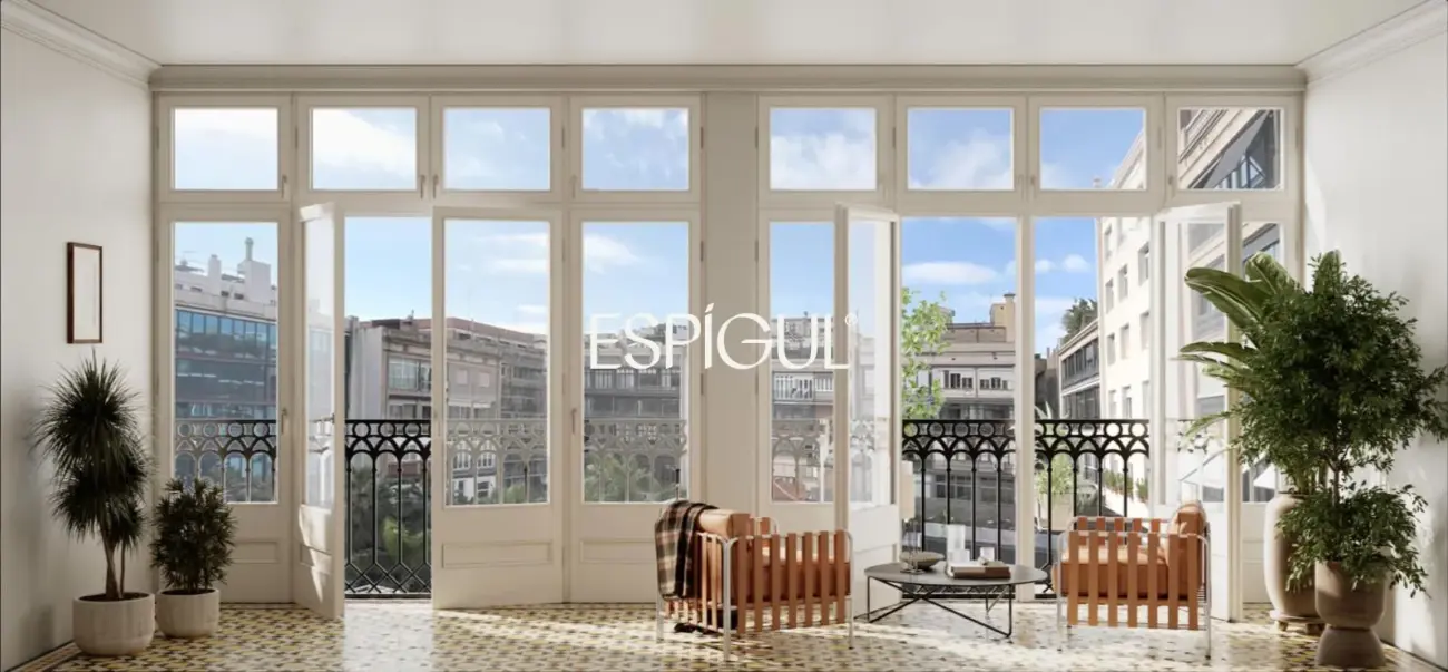 Piso reformado con carácter en la Dreta de l’Eixample junto a Paseo de Gràcia