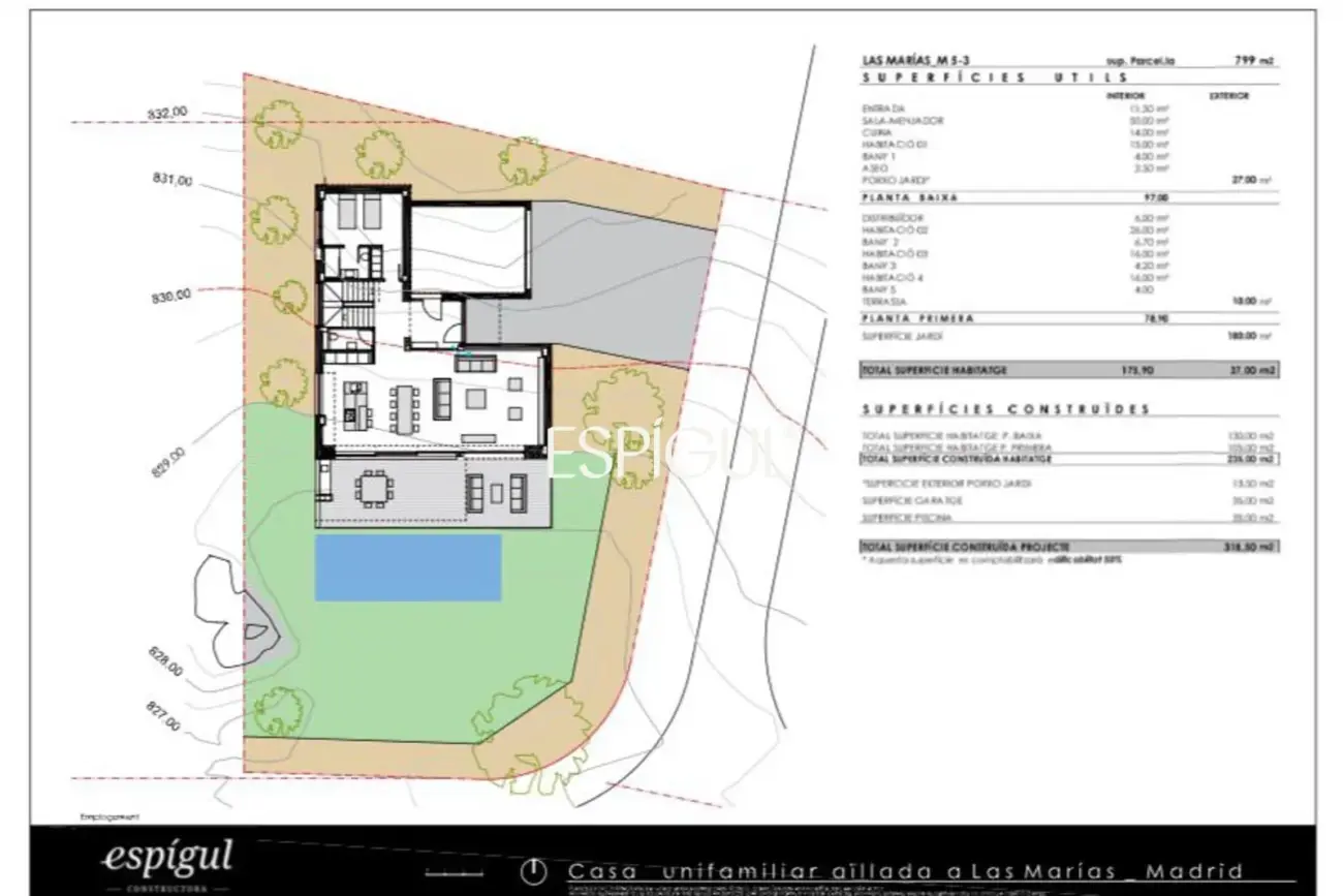 Exclusiva vivienda unifamiliar de Obra Nueva en Las Marías, Madrid
