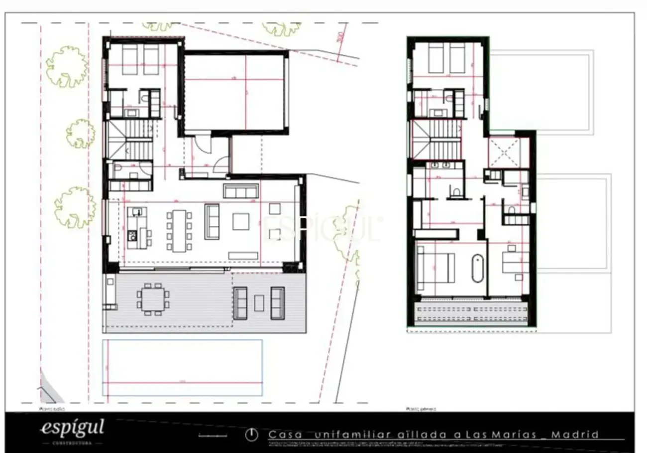 Exclusiva vivienda unifamiliar de Obra Nueva en Las Marías, Madrid