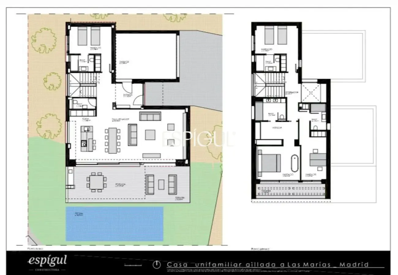 Exclusiva vivienda unifamiliar de Obra Nueva en Las Marías, Madrid