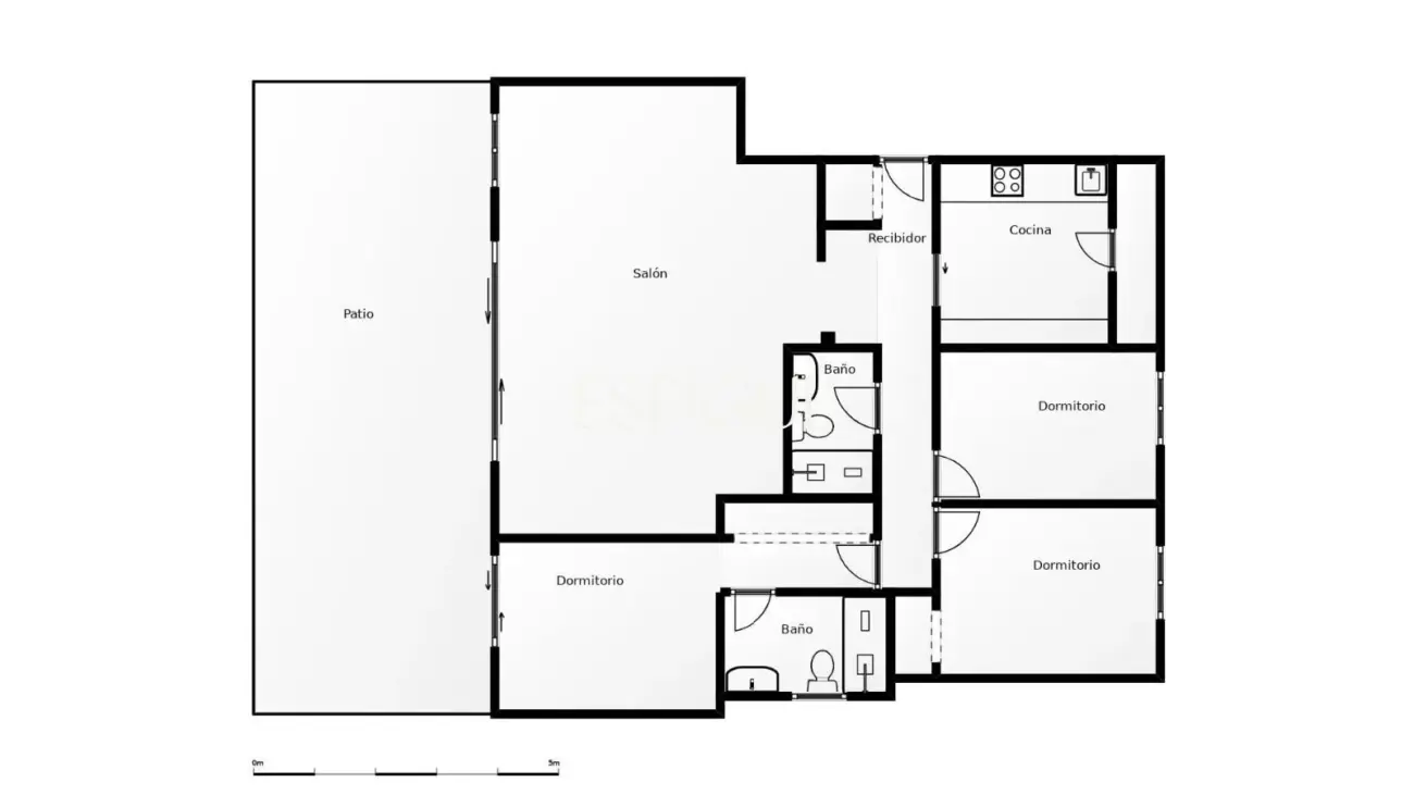 Appartement rénové avec terrasse à S&rsquo;Agaró