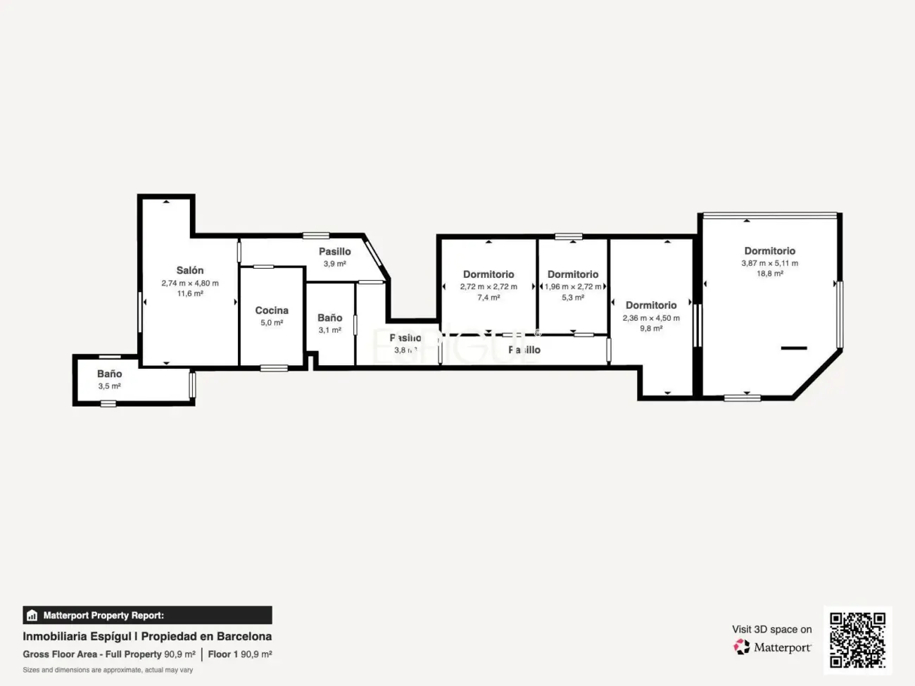 Пентхаус с двойной ориентацией и большим потенциалом