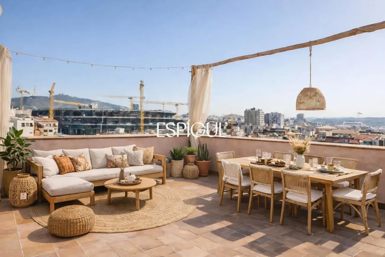 Пентхаус с двойной ориентацией и большим потенциалом